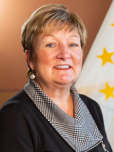 Official portrait of Julie Casimiro, archived from ri-ga-member-directory.