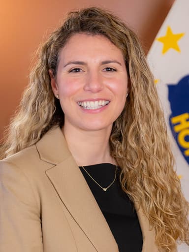 Official portrait of Katherine Kazarian, archived from ri-ga-member-directory.