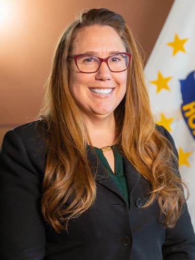 Official portrait of Cherie Cruz, archived from ri-ga-member-directory.