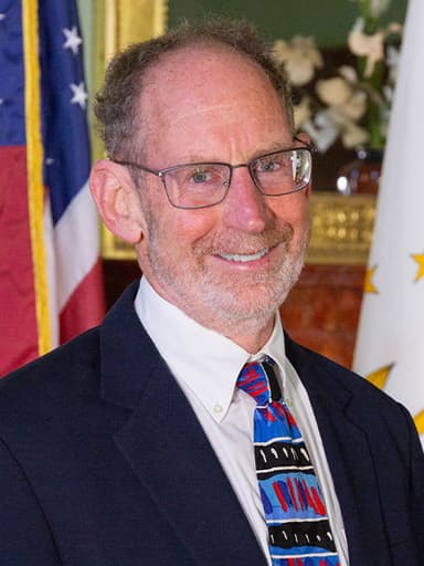 Official portrait of Samuel Zurier, archived from ri-ga-member-directory.