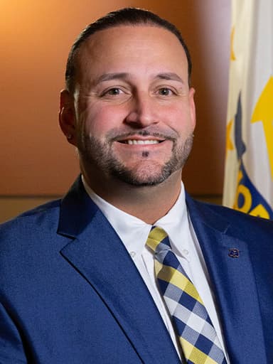 Official portrait of Joshua Giraldo, archived from ri-ga-member-directory.