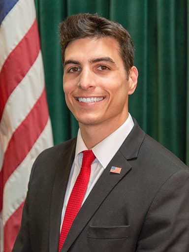 Official portrait of Thomas Paolino, archived from ri-ga-member-directory.