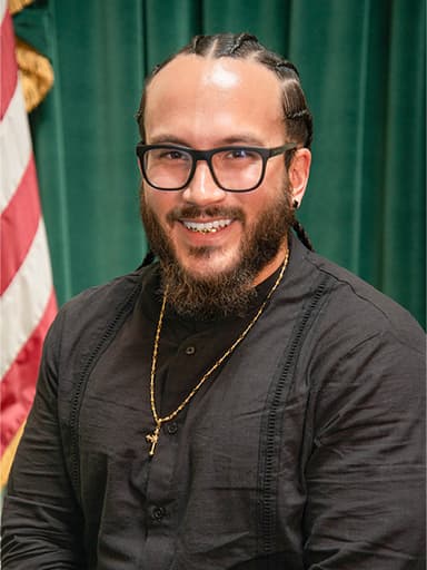 Official portrait of Jonathon Acosta, archived from ri-ga-member-directory.
