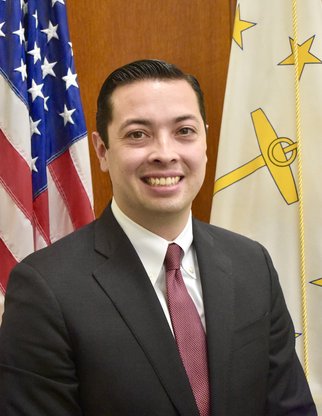Official portrait of James Diossa.