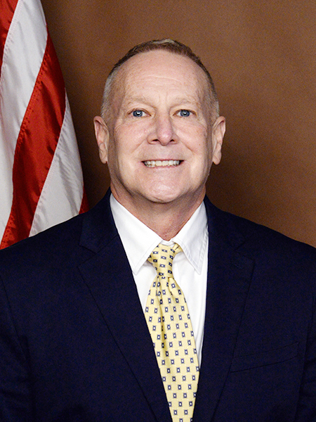 Official portrait of John Burke.