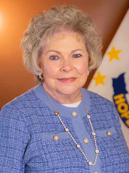 Official portrait of Patricia Serpa.