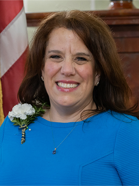 Official portrait of Pamela Lauria.