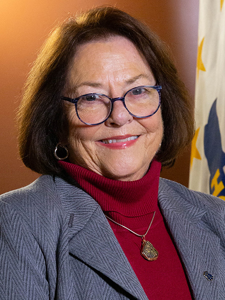 Official portrait of Mary Messier.