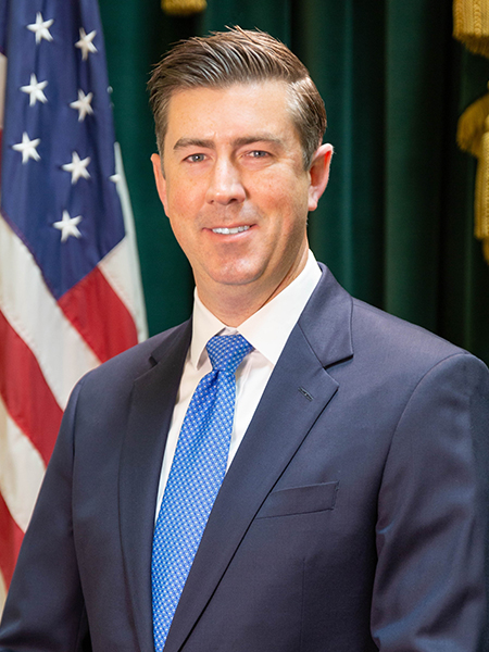 Official portrait of Matthew LaMountain.