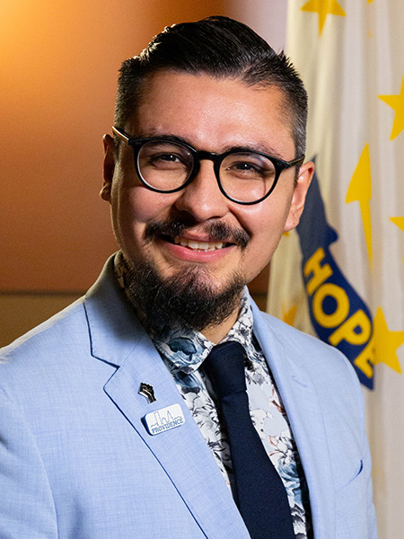 Official portrait of David Morales.