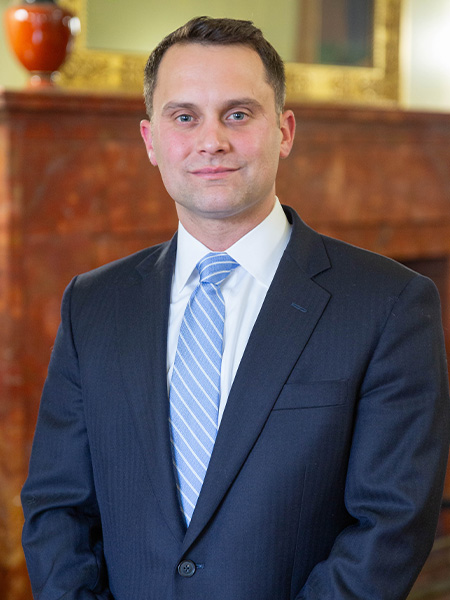 Official portrait of Jacob Bissaillon.