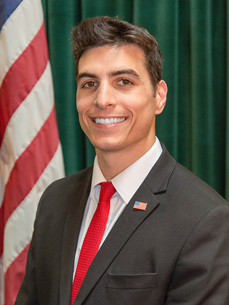 Official portrait of Thomas Paolino.