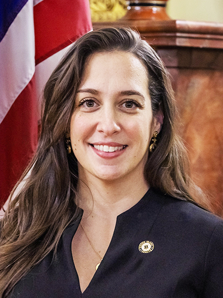 Official portrait of Jessica Delacruz.